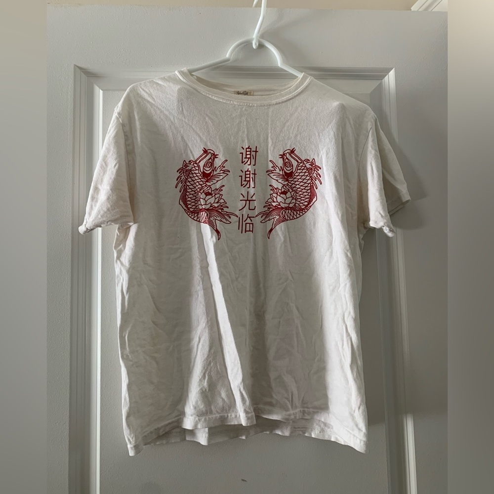 John Galt Koi Graphic Tee, one size